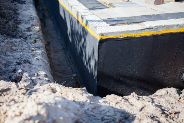Professional Exterior Waterproofing technician working in Fairfield, NJ